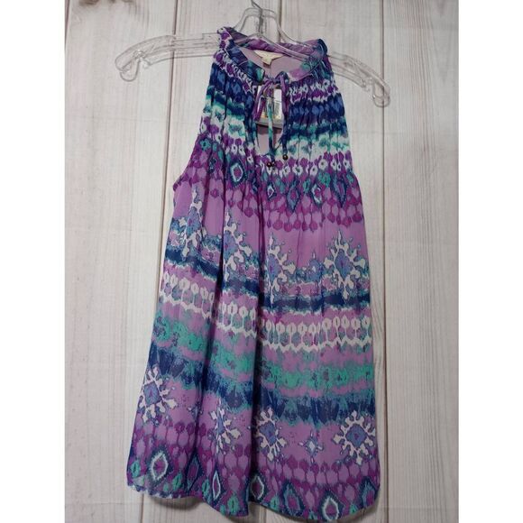 Adiva Shirt Ladies Medium Purple Sleeveless Light‎ Weight - Picture 1 of 6